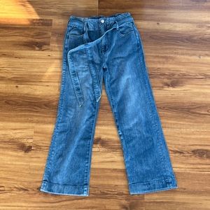 J. Crew, size 26 paper bag jeans tie waist size 4 super cute